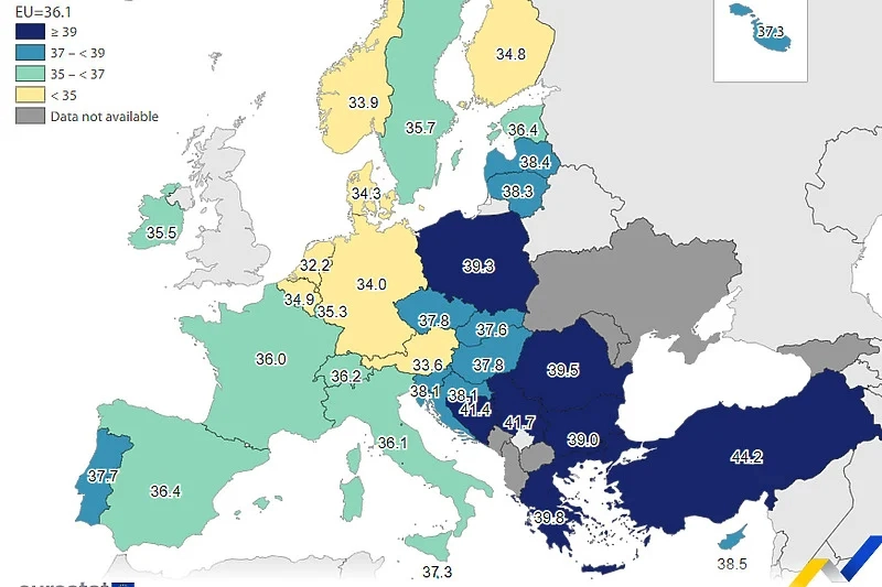 Eurostat istraživanje: Građani BiH u prosjeku rade 41.4 sata sedmično