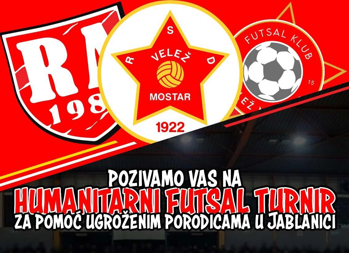 Red Army organizuje turnir za pomoć ugroženim porodicama iz Jablanice