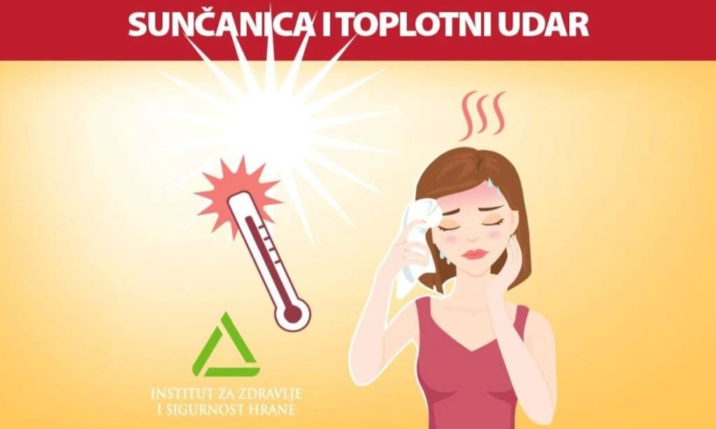 INZ: Prijete nam sunčanica i toplotni udar, koje su razlike, kako ih prevenirati