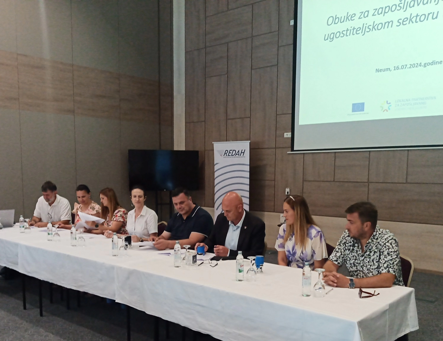 Neum, Stolac i Ravno u zajedničkom projektu 'Obuka za zapošljavanje u turističko-ugostiteljskom sektoru u Hercegovini’