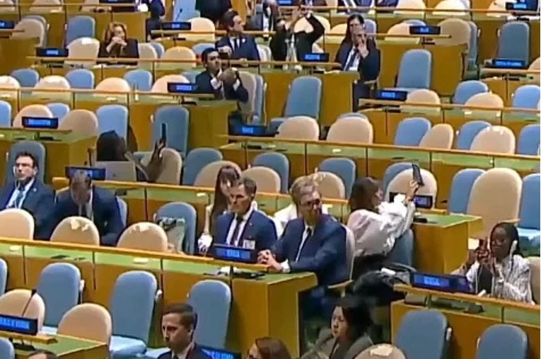 Vučić slušao Netanyahua u UN-u. Pogledajte reakciju kad se dvorana ispraznila