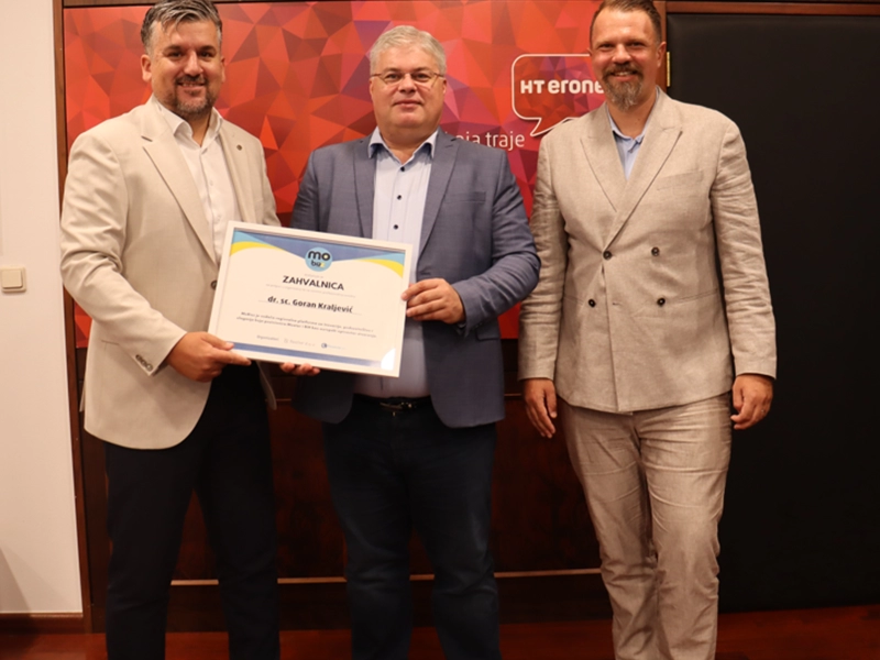 HT Eronet strateški partner Mo Bizz konferencije: Predsjedniku Kraljeviću zahvalnica za doprinos i potporu