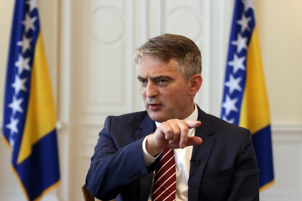 Komšićeva reakcija na istupe Milorada Dodika