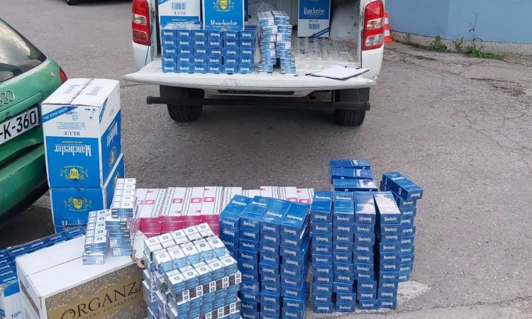 U Hercegovini oduzeto 7.305 paklica cigareta i 19,5 kg rezanog duhana