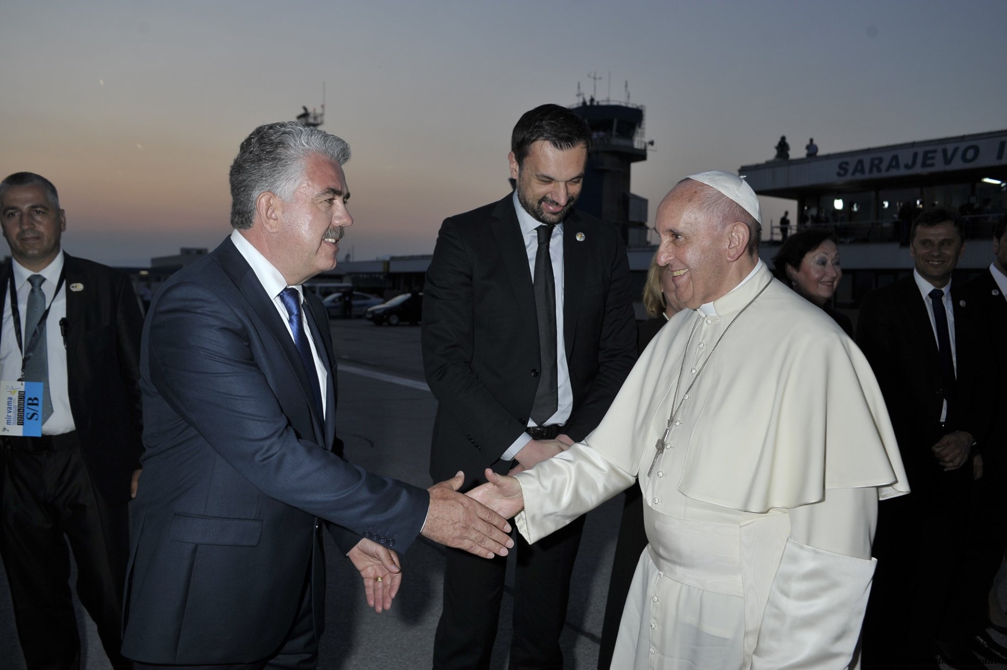 Herceg se prisjetio dolaska pape Franje u BiH (FOTO)