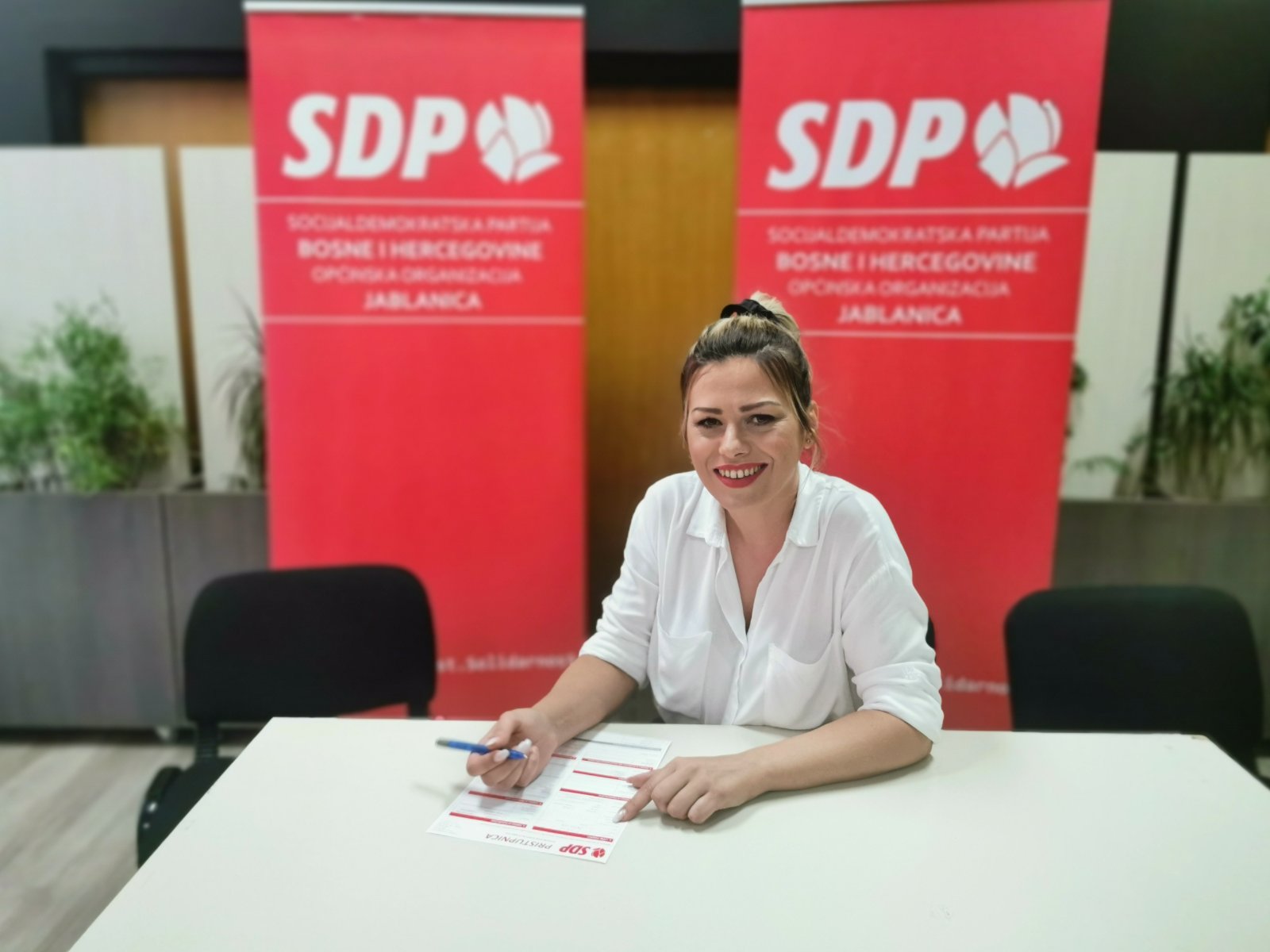Poduzetnica pristupila SDP-u: Pozivam sugrađane da se aktivno uključe u naš rad