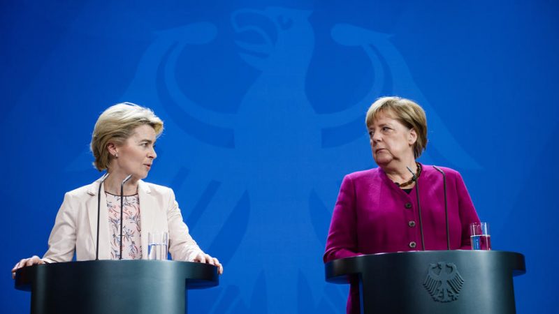 Von der Leyen i Merkel pozivaju na što brži dogovor o planu za oporavak
