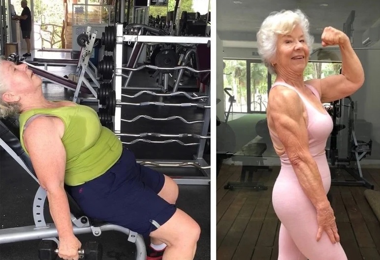 Ova baka ima 74 godine, a zbog svoje transformacije postala je hit