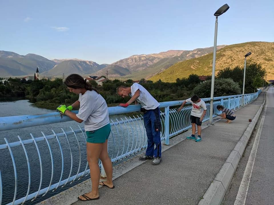 4. MOSTARSKI POLUMARATON: Uređuje se start utrke na mostu Vojno - Potoci