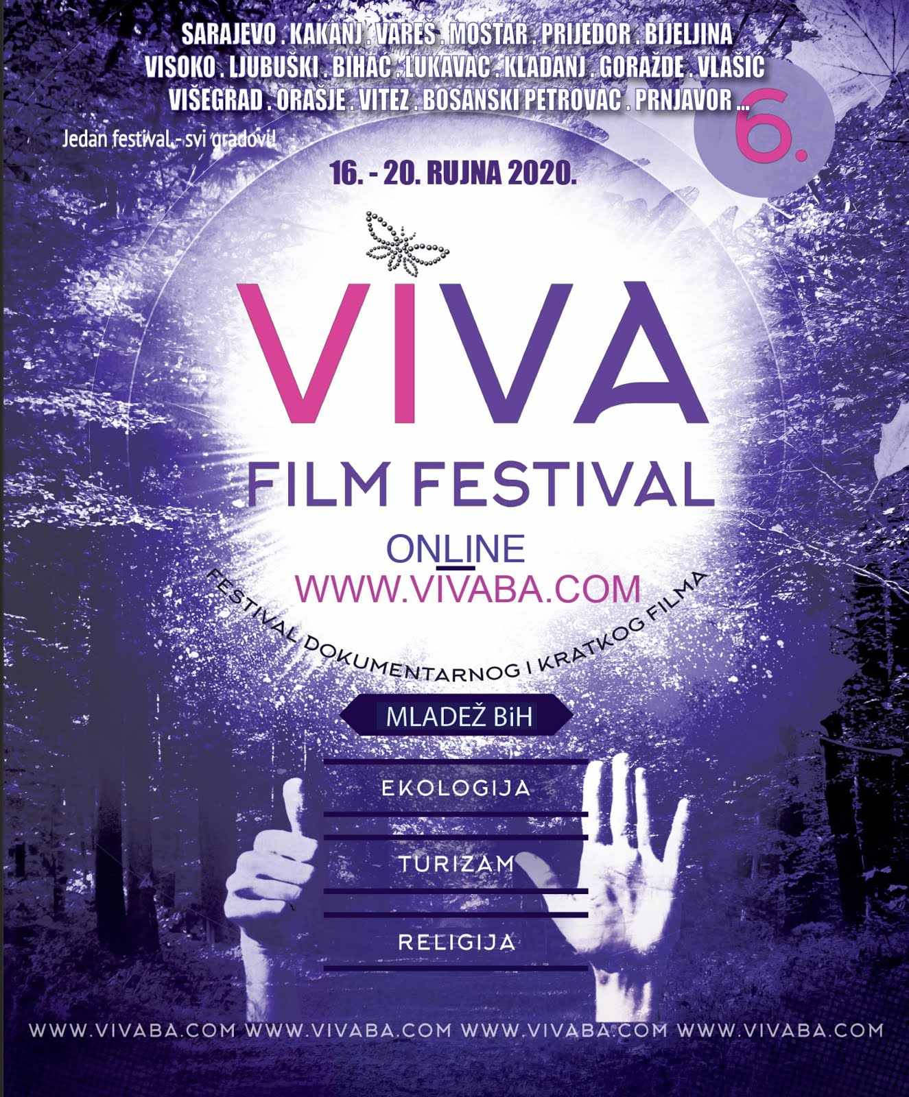 Šesti VIVA Film Festival bit će održan od 16. do 20. rujna