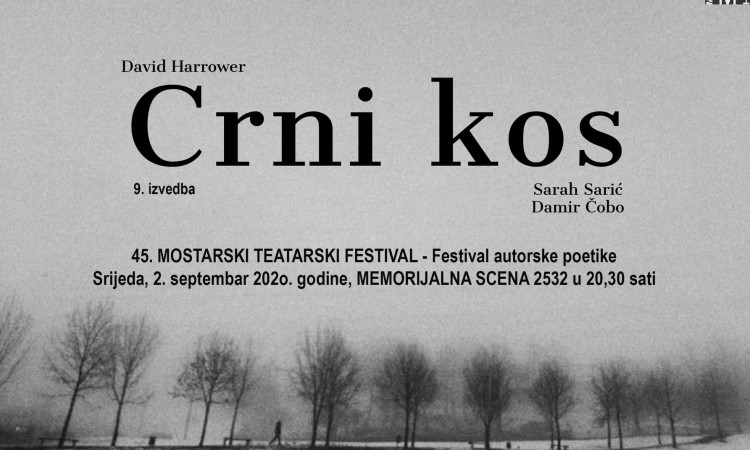 'Crni kos' na Mostarskom teatarskom festivalu