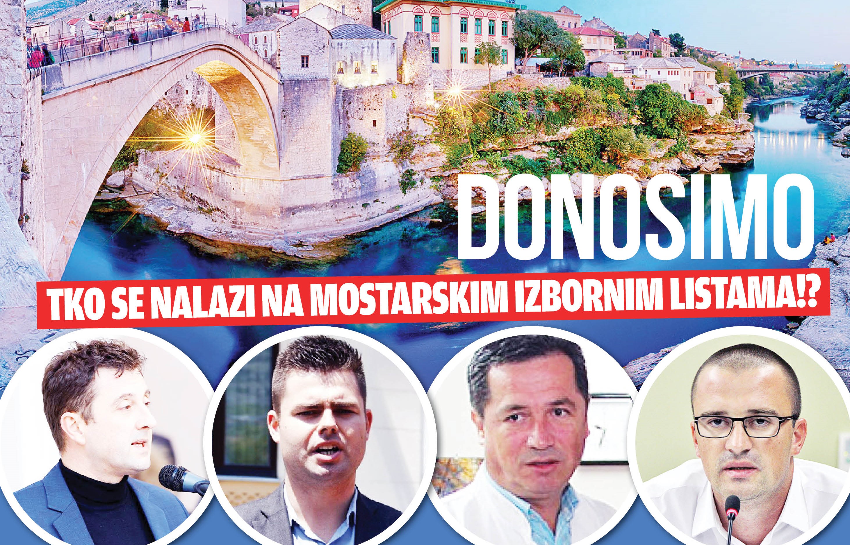 Kordić, Zalihić, Guzin i Princ čelni ljudi gradskih listi
