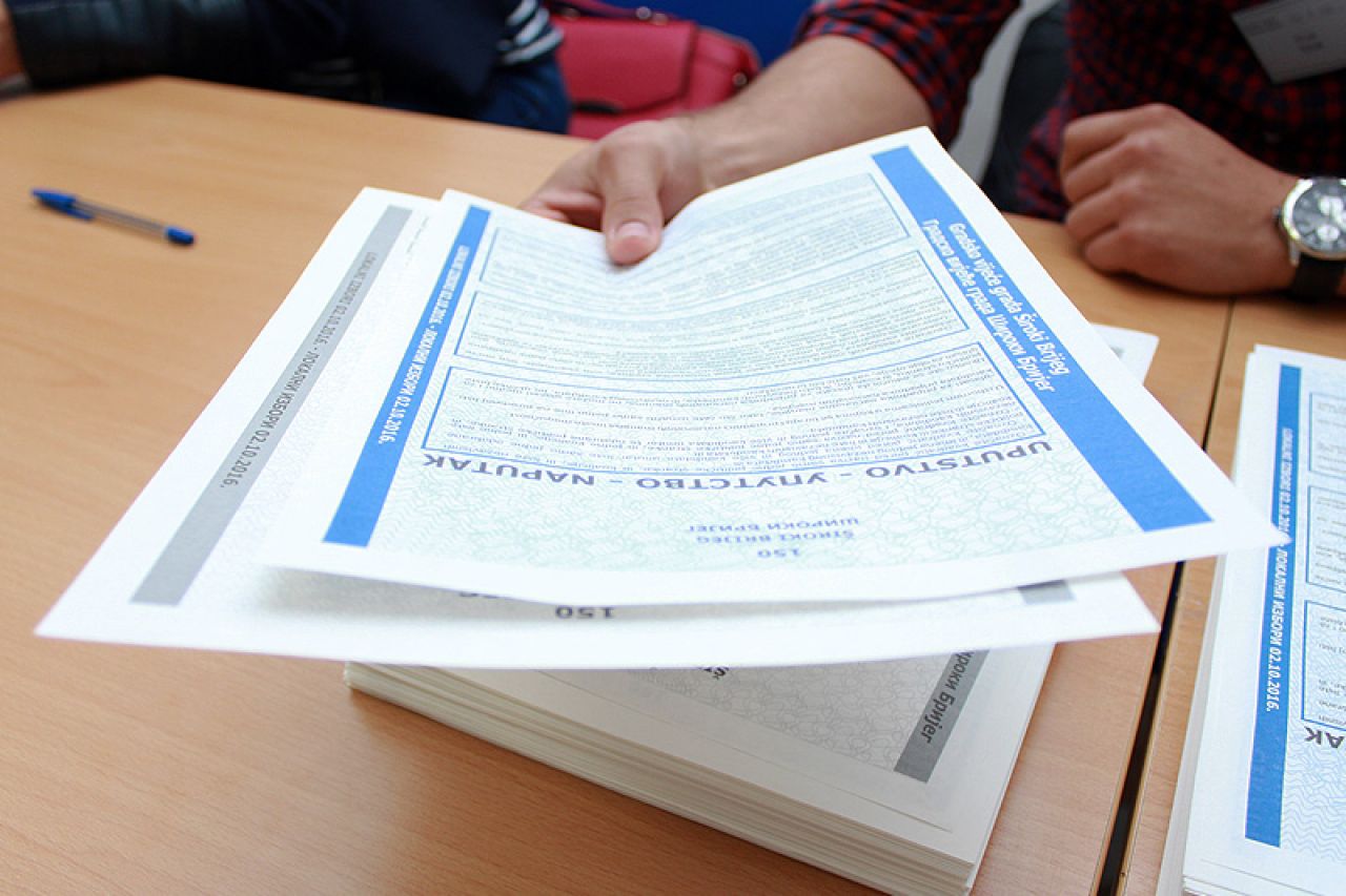 Ždrijebanje političkih subjekata za redoslijed na glasačkom listiću za Mostar