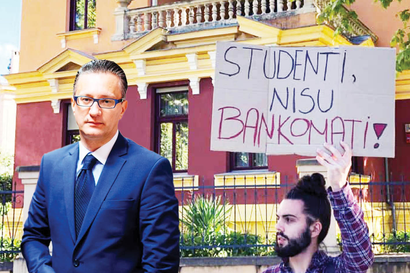 Rektorat odgovorio da je prosvjed politički motiviran, a studenti već najavljuju novi