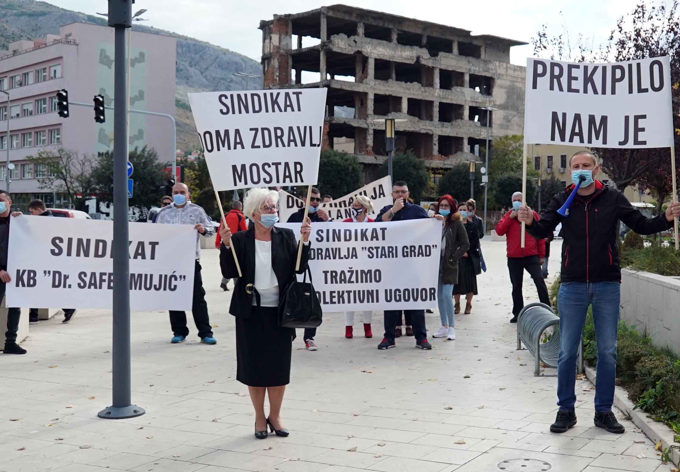 KOLAPS ZDRAVSTVA U HNŽ: Radnici idu u generalni štrajk!