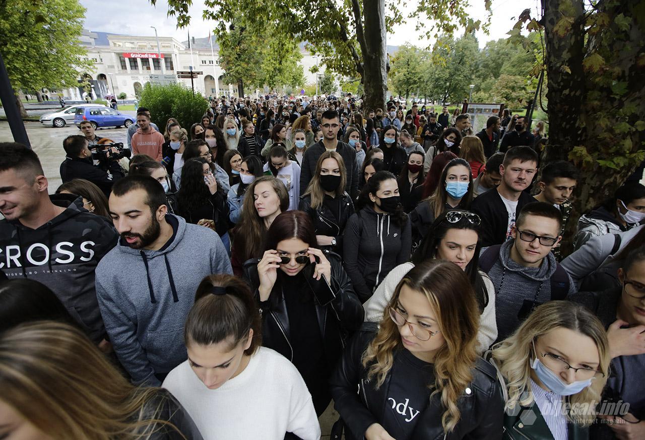 TRI ŠTRAJKA U MOSTARU: Sutra studenti i medicinari, pa onda zaposleni u HT-u i BH Telekomu