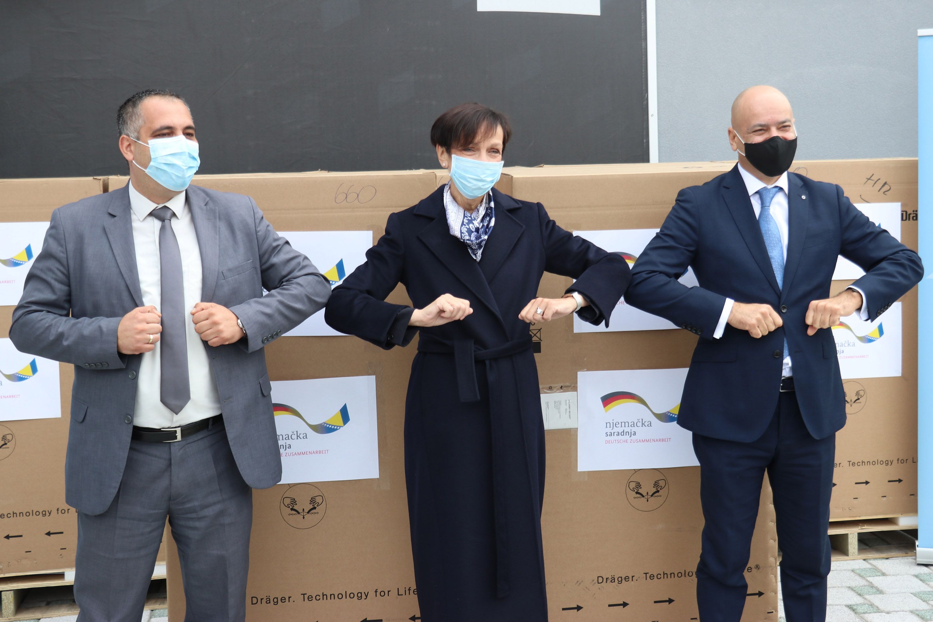 Njemačka donirala 12 respiratora bolnicama širom BiH