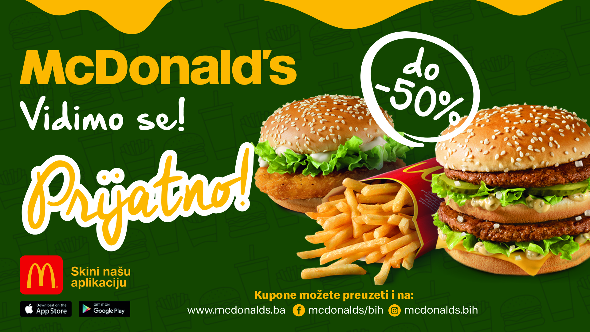 Nove uštede do 50 % u McDonald'su!