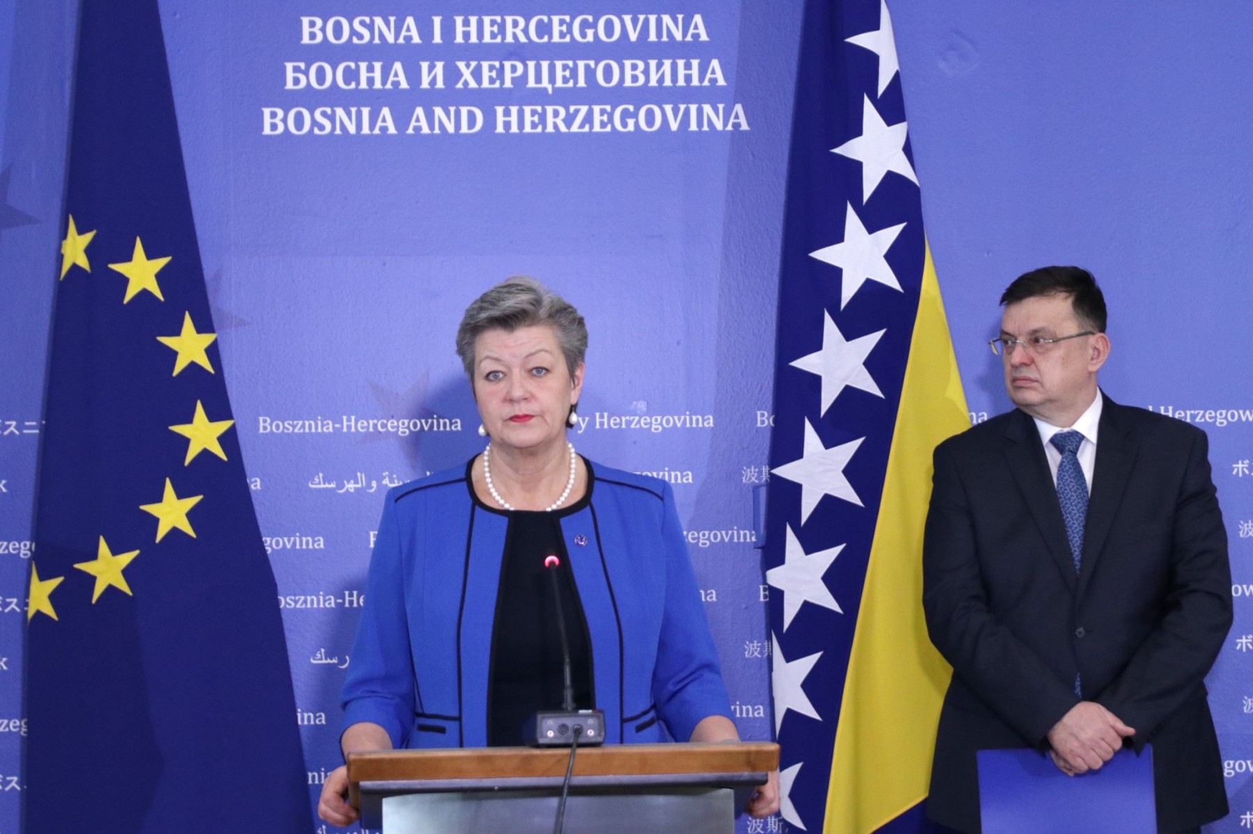 Ylva Johansson: Cijela zemlja mora podnijeti svoj dio tereta migrantske krize