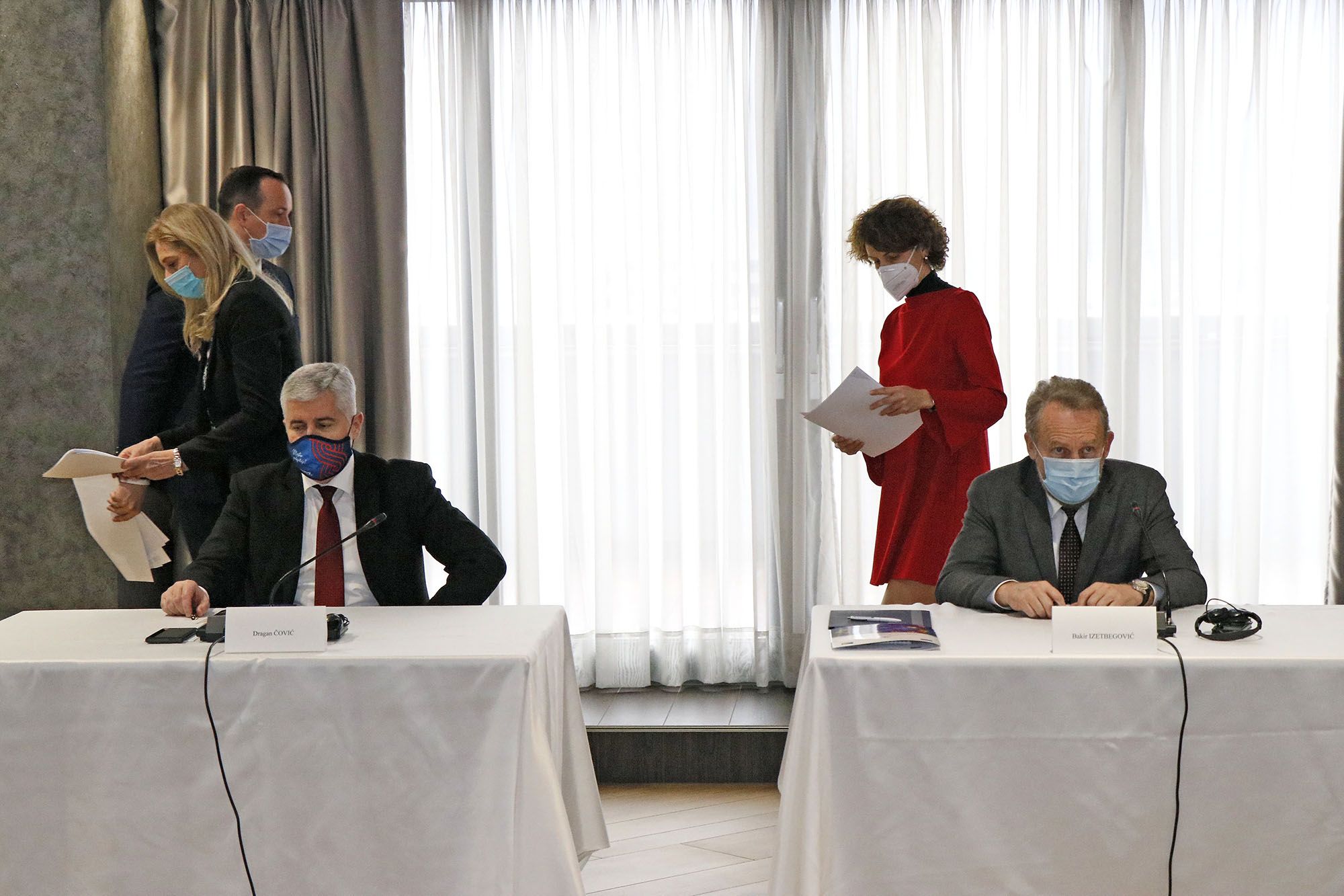 Čović i Izetbegović razgovarali o provedbi sporazuma između SDA i HDZ