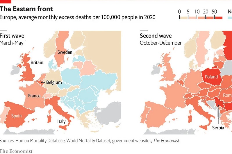Drugi val pandemije je devastirao zemlje Istočne Europe