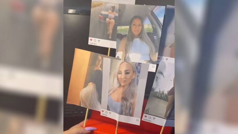 Mužu za Valentinovo isprintala fotke žena koje lajka na Instagramu