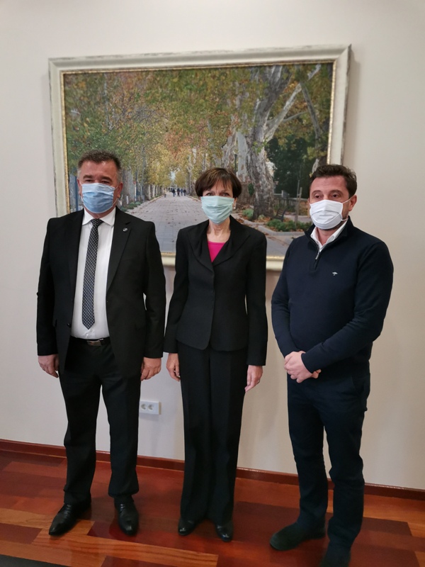 NA SASTANKU SA UEBBER Marić i Kordić najavili novu sistematizaciju gradske uprave