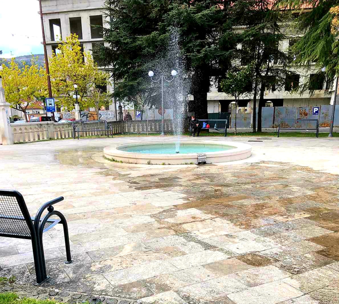 MOSTAR Puštene u rad aktivne gradske fontane