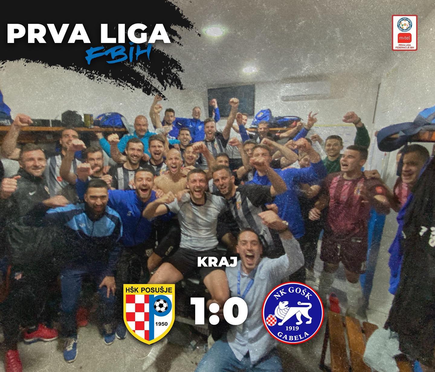 PRVA LIGA FBIH: Posušaci korak bliže Premijer ligi; na Mokrom Docu pao GOŠK