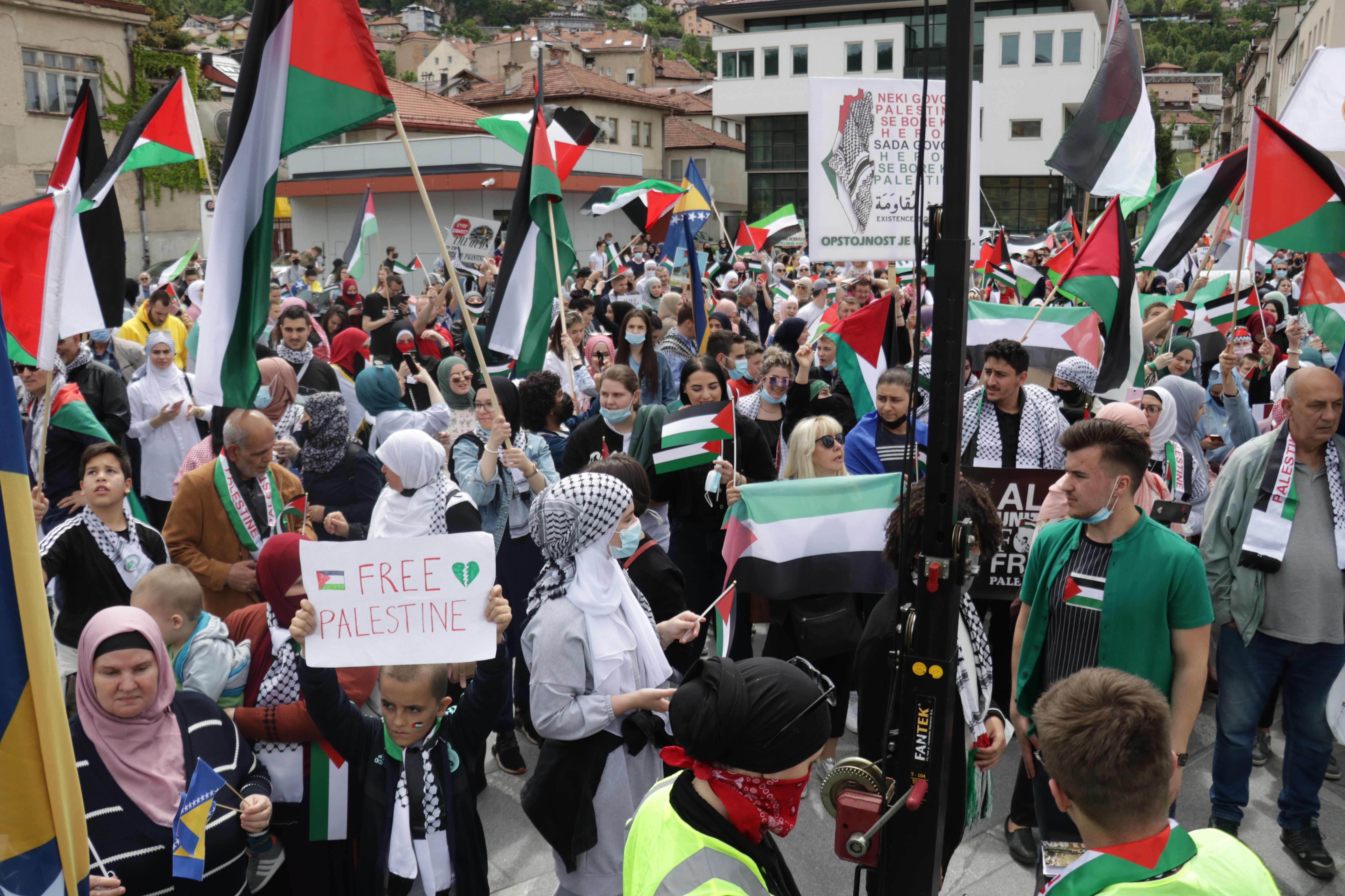 U Sarajevu održan skup podrške palestinskom narodu