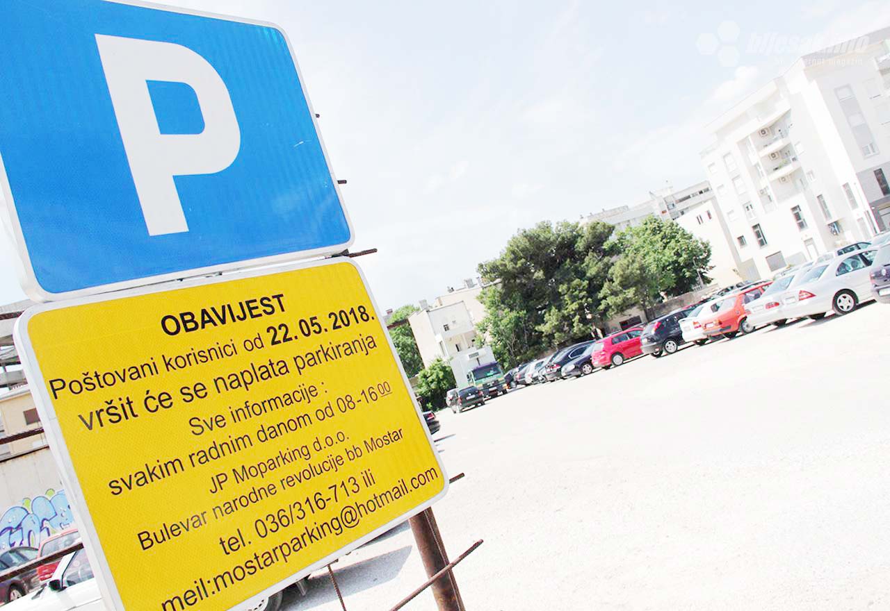 MOSTAR Inspekcija kontrolira naplatu parkinga