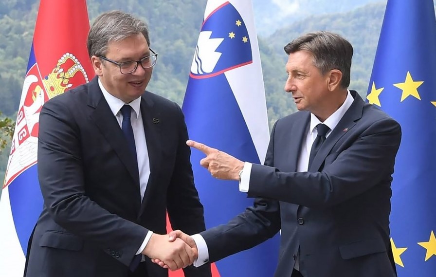 Pahor u Beogradu razgovarao s Vučićem