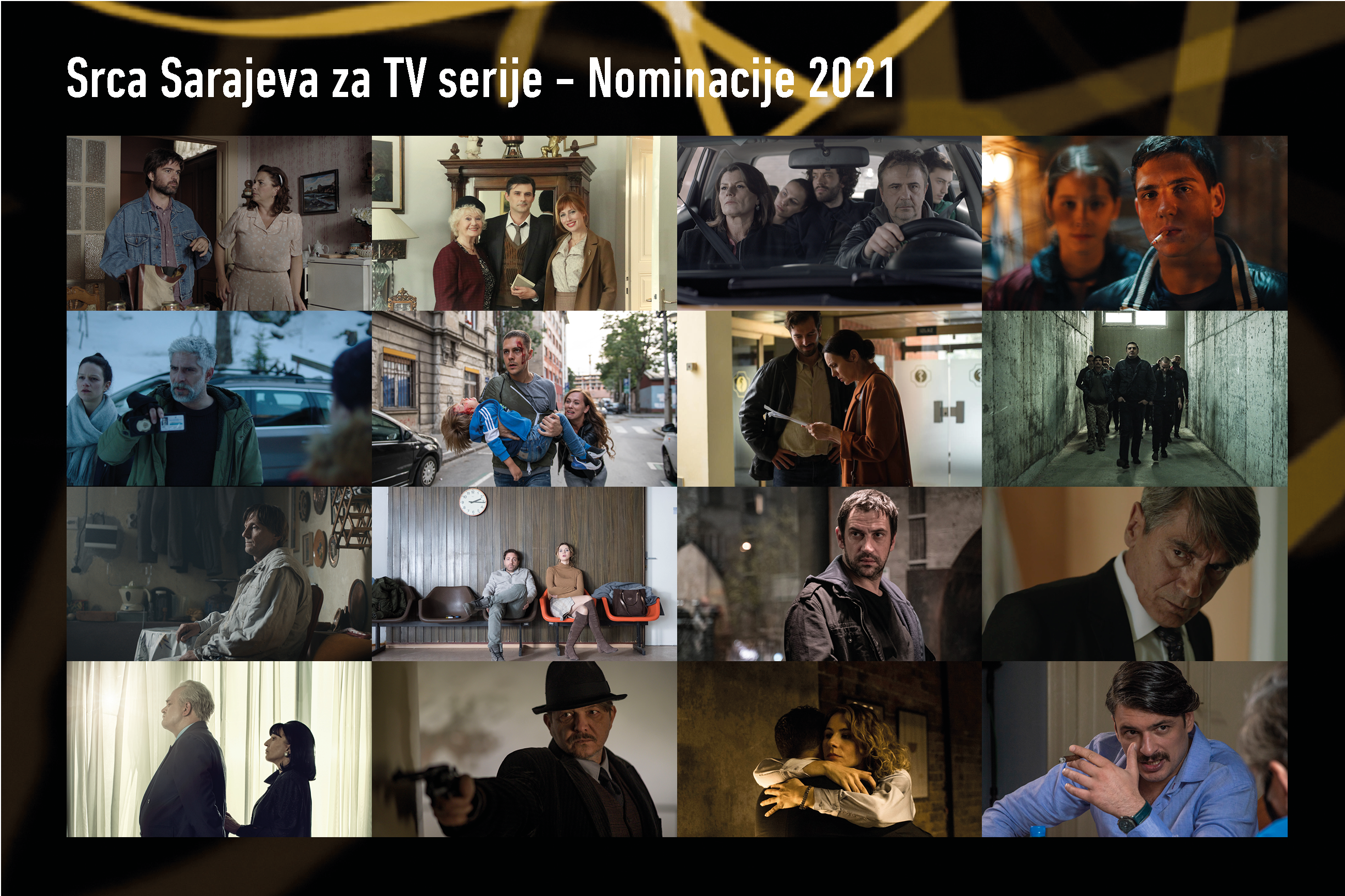 16 nominiranih serija za nagrade Srca Sarajeva za TV serije