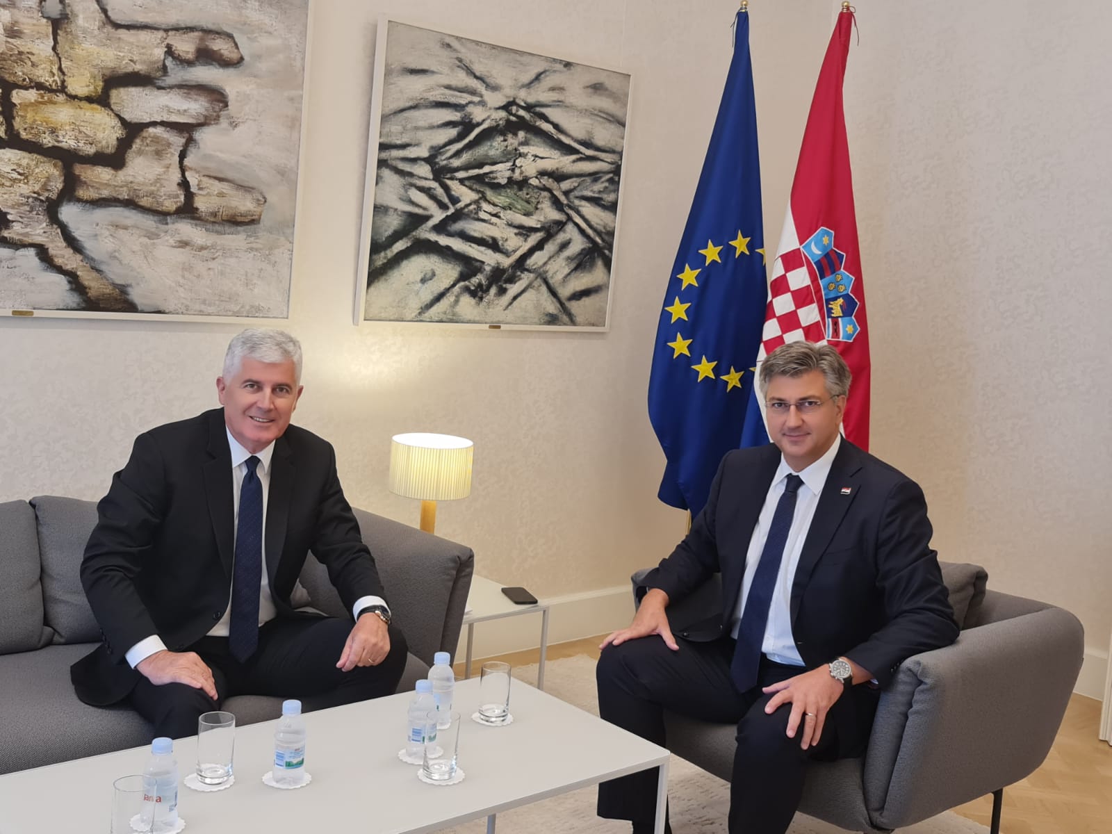 Čović objavio da se sastao s Plenkovićem: Legitimna zastupljenost prioritet
