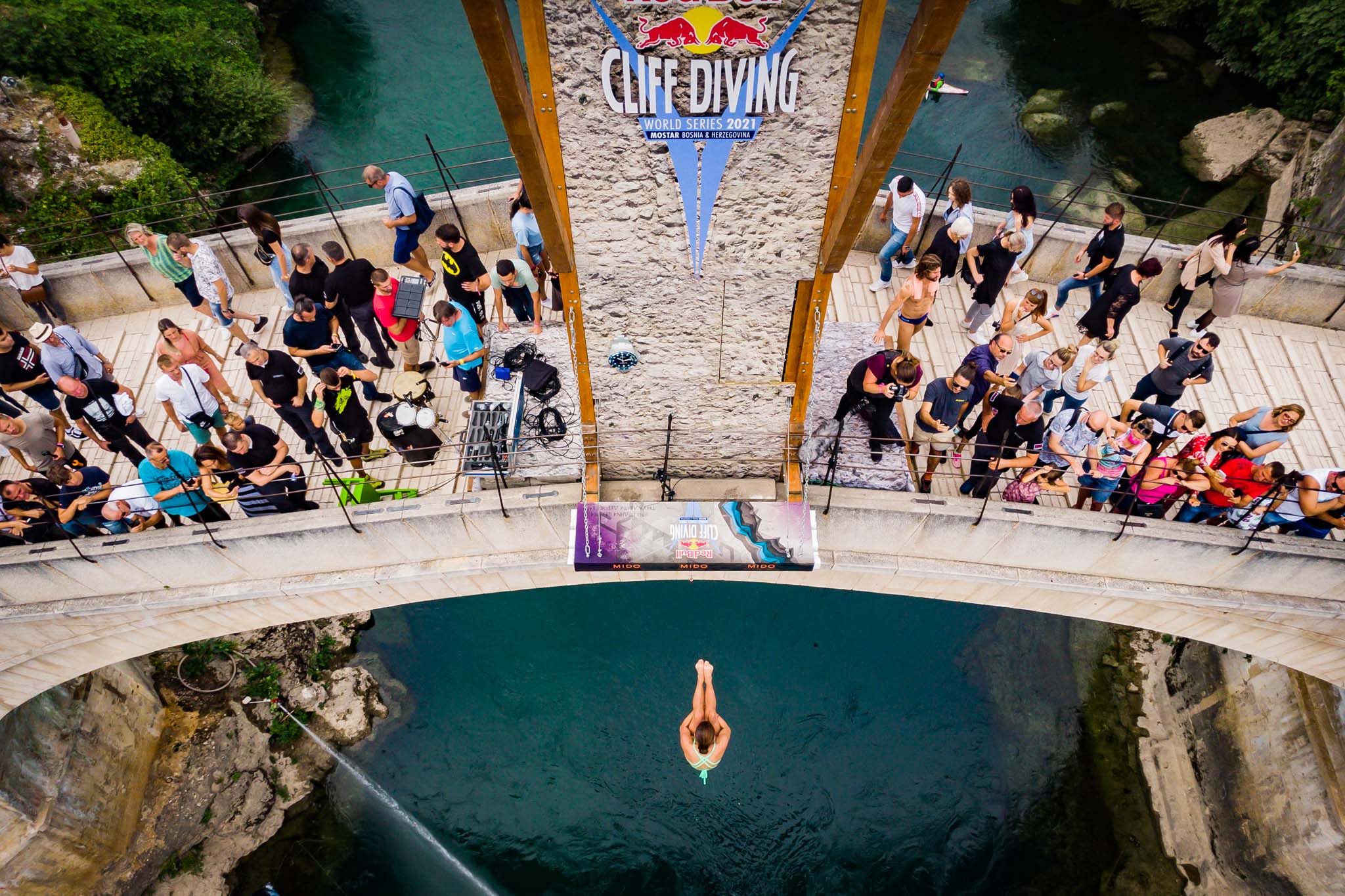 Sa Red Bull Cliff Divinga u Mostaru širom svijeta otišle prelijepe slike