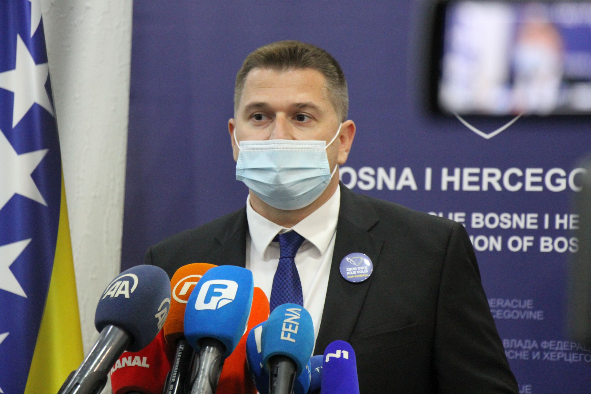 U FBiH s dvije doze cijepljeno samo 10% stanovništva, a EU dostigla 70%