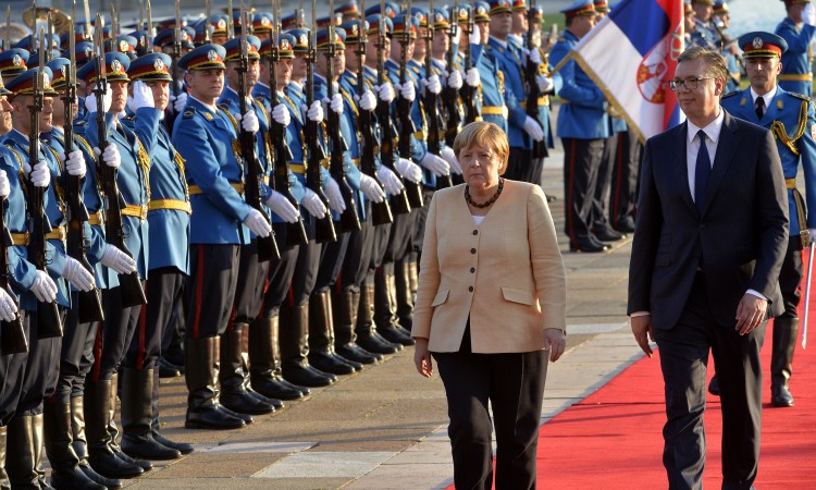 Merkel i Vučić razgovarali i o BiH i Kosovu