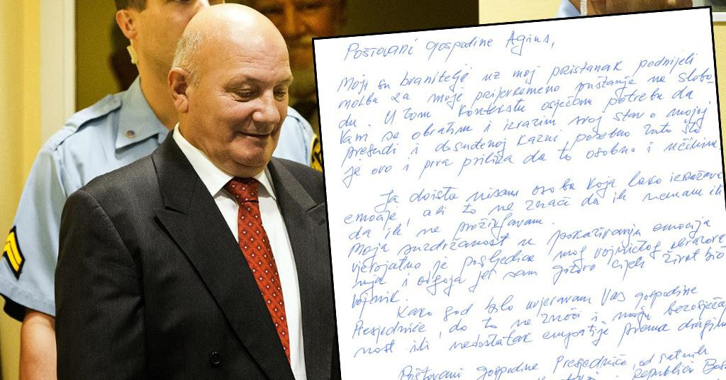 General HVO-a Petković pisao Haagu: Prihvaćam odgovornost za svoja djela i kajem se...