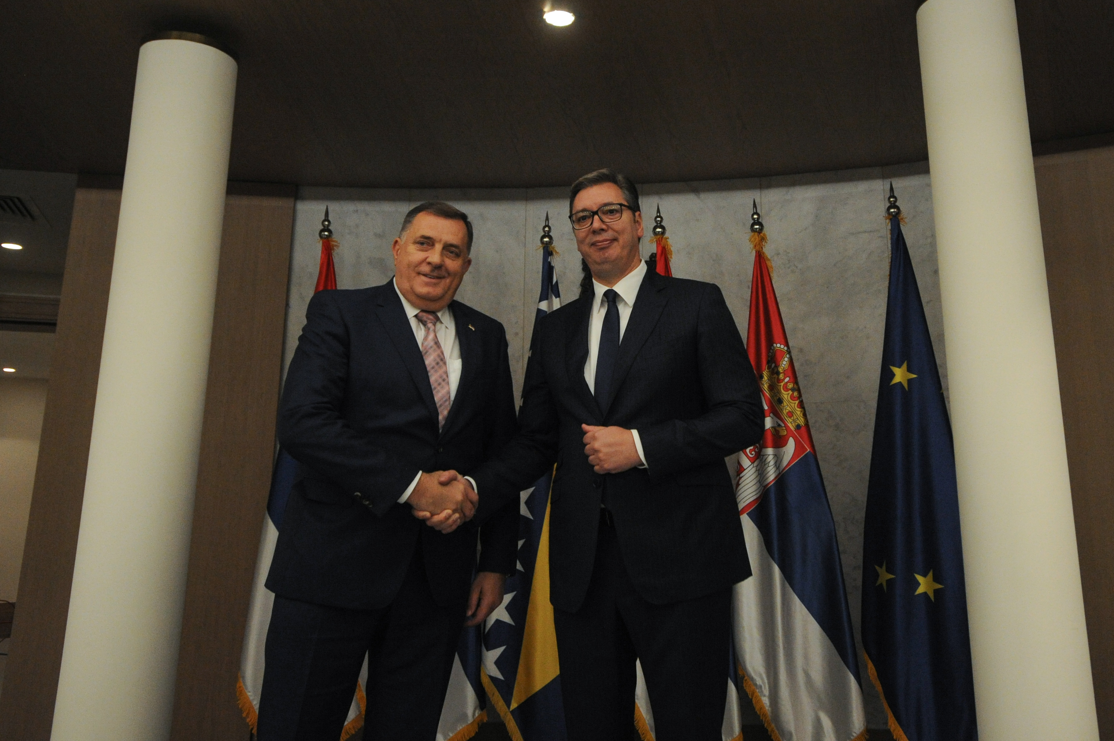 Dodik nakon sastanka podržava ostanak EUFOR-a u BiH, Vučić mu prenio poruke iz svijeta
