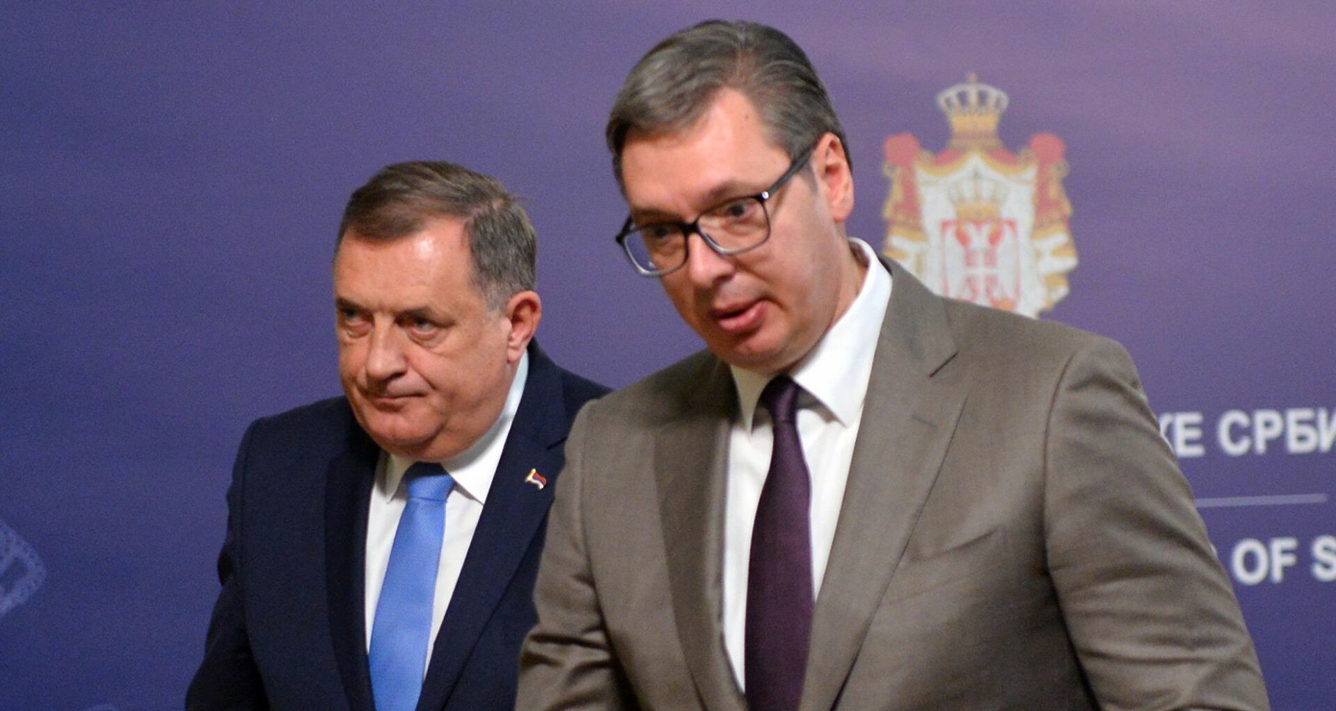 Vučić: Tražio sam od Dodika da ne formira vojsku