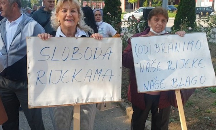 Mještani Kruščice ponovili: Ne želimo mini hidroelektrane