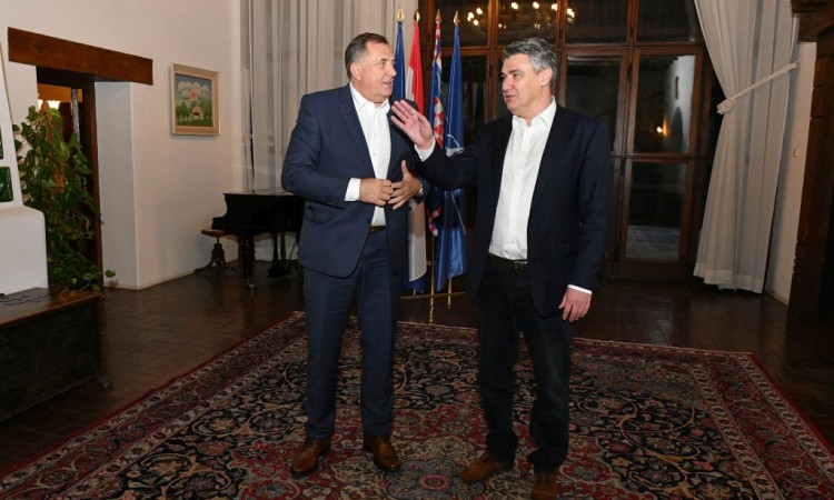 Milanović s Dodikom s istim ciljem kao susret s Izetbegovićem
