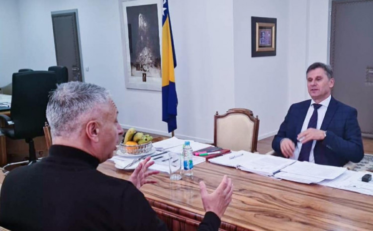 Fadil Novalić se susreo s Edinom Vranjem