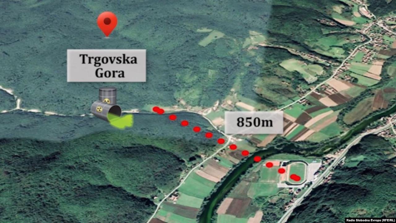 KRUG 99: Trgovska gora i otklanjanje opasnosti nuklearnog otpada na granici BiH