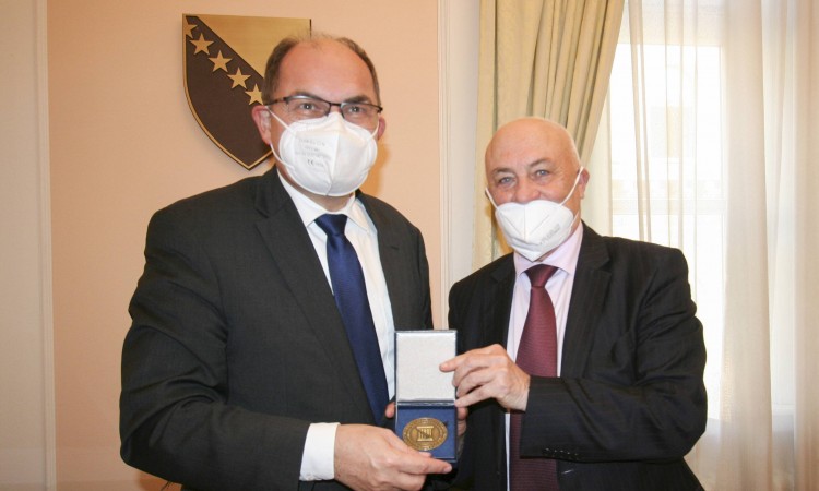 Christian Schmidt posjetio Ustavni sud BiH