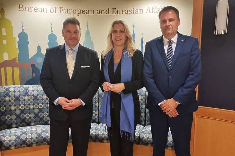 Željka Cvijanović u Washingtonu razgovarala s Palmerom i Escobarom