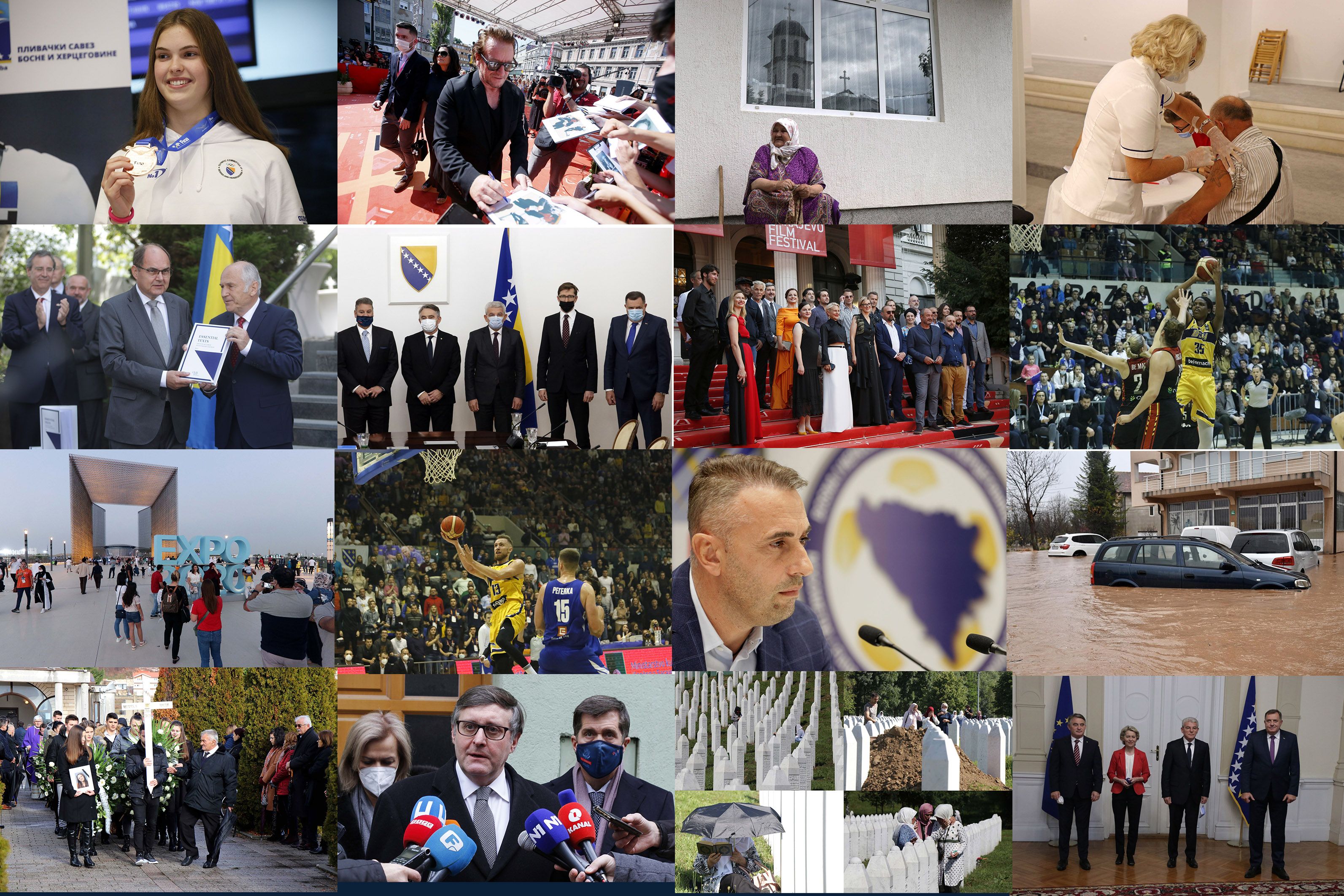 Pregled događaja koji su obilježili 2021. godinu u Bosni i Hercegovini (VIDEO)