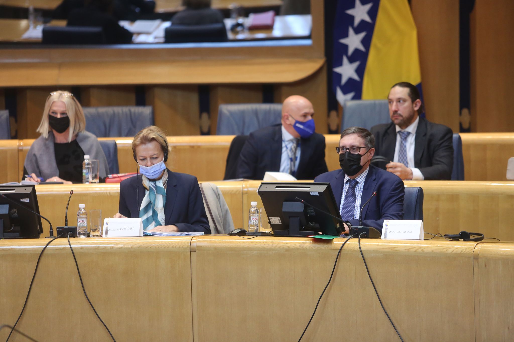 Radončić, Kojović i Konaković razgovorali s Eichhorst i Palmerom