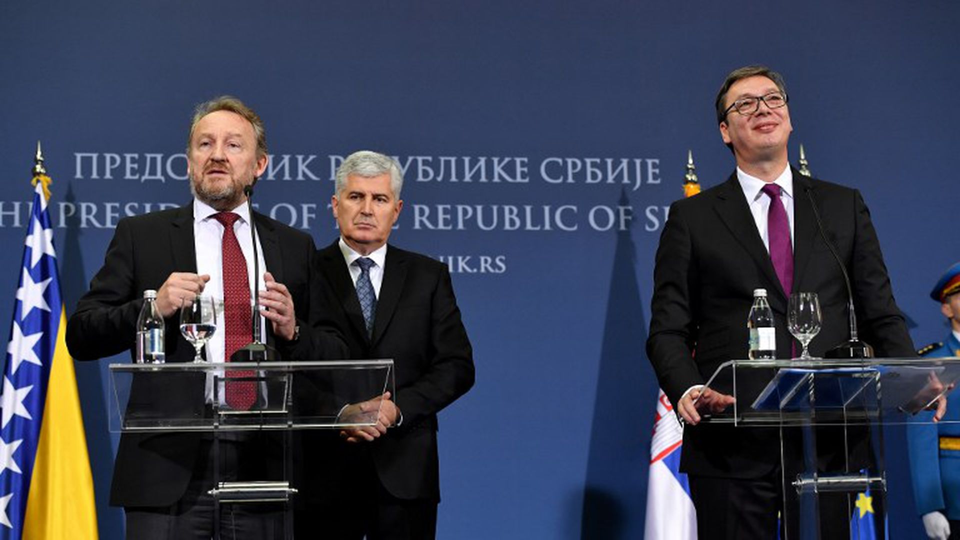 Zagreb i Beograd imaju prevažnu ulogu u rješavanju krize u BiH