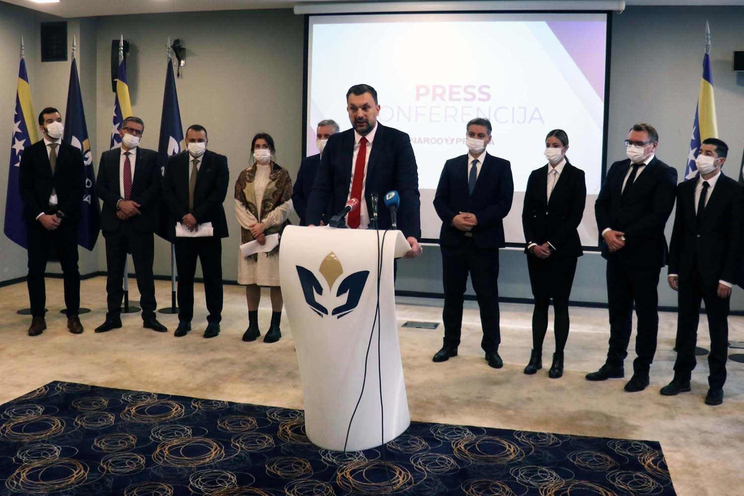 Konaković: Politički život ne smije stati zbog blokade institucija
